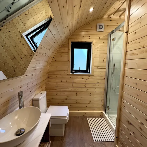teacher bathroom in pods